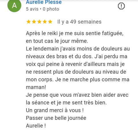 témoignage reiki