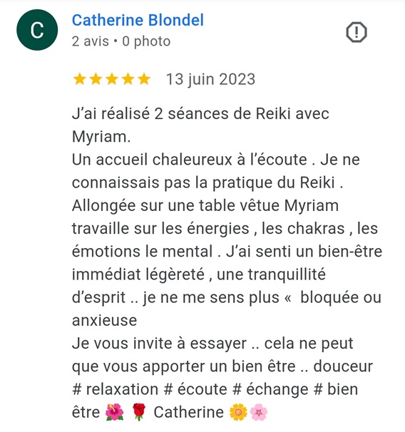témoignage reiki